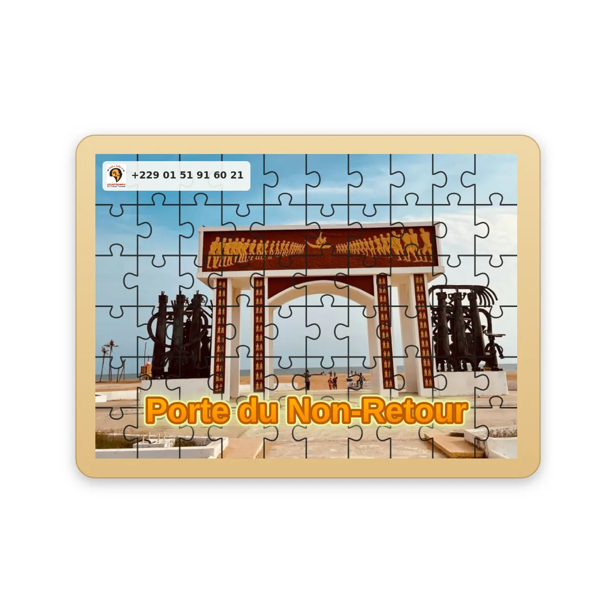 Puzzle culturel : Porte du Non-Retour à Ouidah